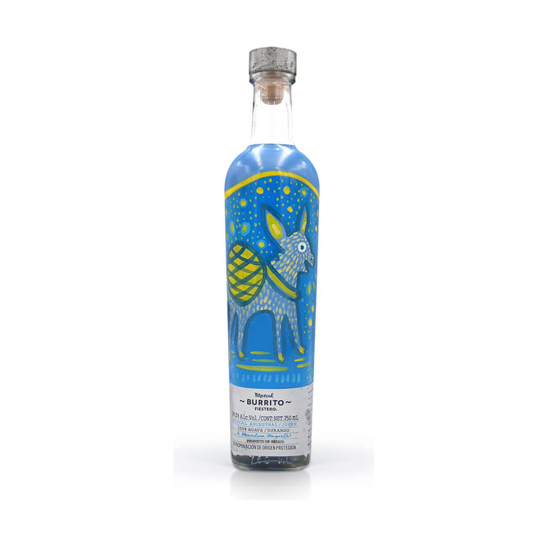 Burrito Fiestero Mezcal Masparillo Ancestral Joven 750 ml - Cork & Mash