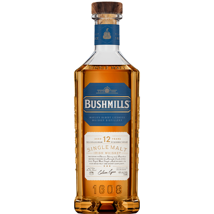 Bushmills Single Malt Irish 12 year 750 ml - Cork & Mash