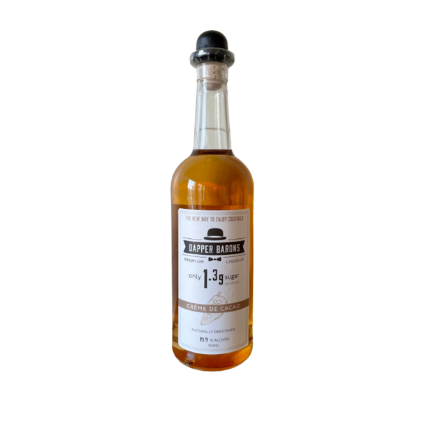 Dapper Barons Premium Liqueur Creme De Cacao 750 ml - Cork & Mash