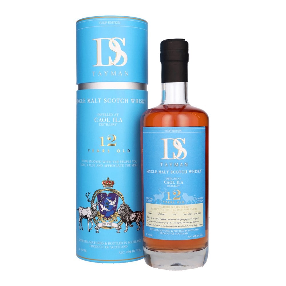 Ds Tayman Single Malt Scotch Whisky CAOL ILA 12 year - Cork & Mash