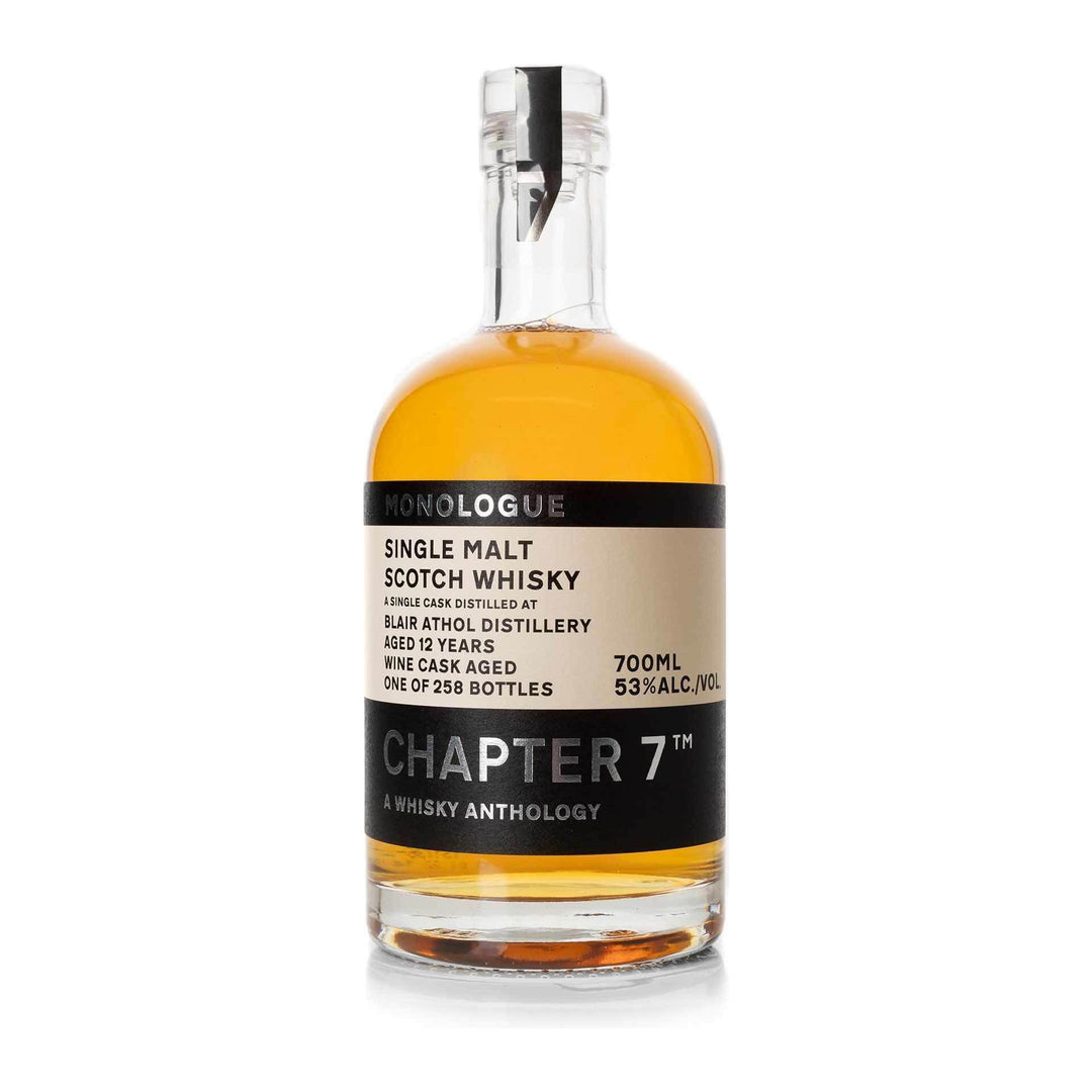 Chapter 7 Wine Cask Aged Monologue Blair Athol Distillery 12 year 700ml - Cork & Mash