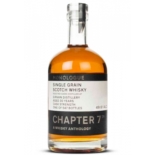 Chapter 7 Monologue Single Grain Scotch Girvan Distillery Cask Strength 30 year 750 ml - Cork & Mash