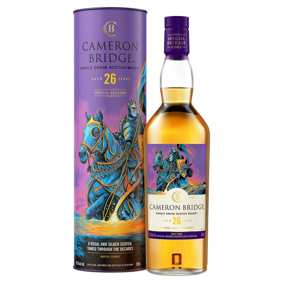 Cameron Bridge Single Grain Scotch Whisky 26 year 750ml - Cork & Mash