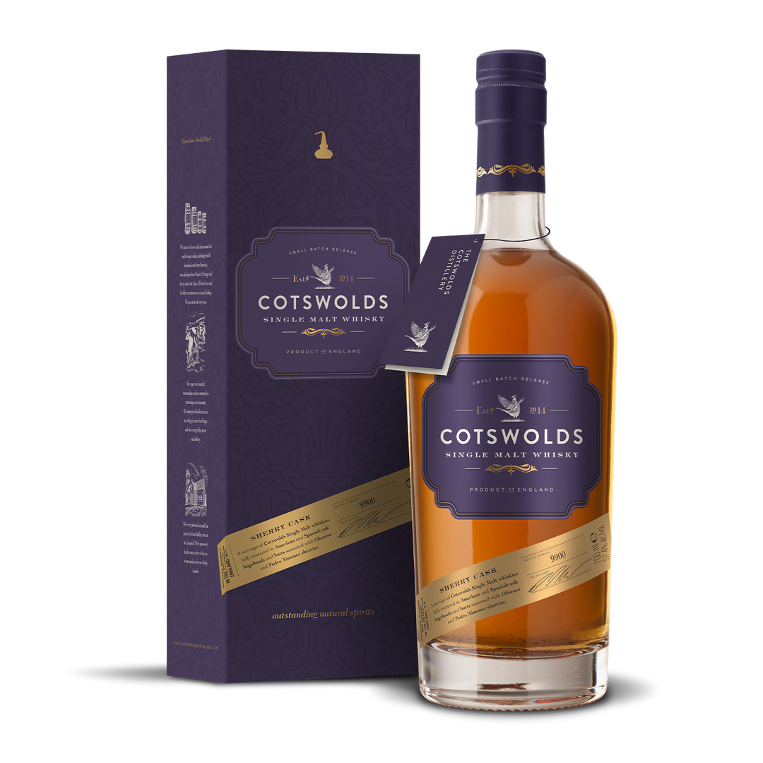 Cotswolds Sherry Cask Single Malt 700ml - Cork & Mash