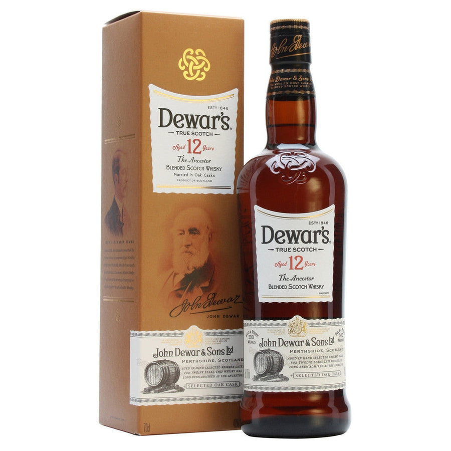 Dewars 12 year Scotch 750 ml - Cork & Mash