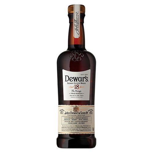 Dewars 18 Year Blended Scotch Whisky 750ml - Cork & Mash