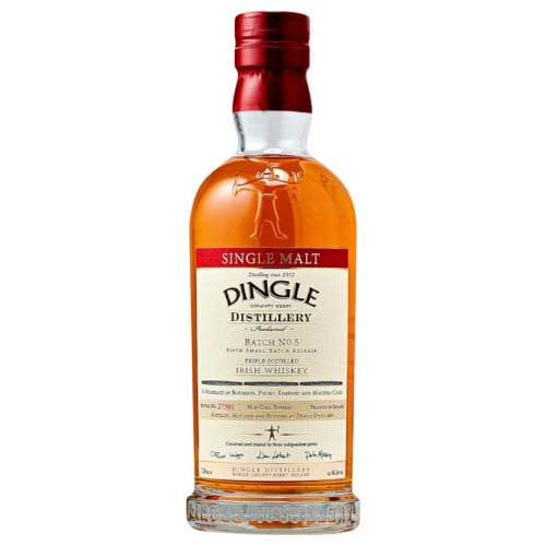 Dingle Batch No. 5 Triple Distilled Single Malt Irish Whisky 750 ml - Cork & Mash