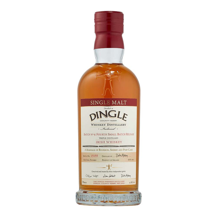 Dingle Distillery Single Malt Country Kerry Irish Whiskey Batch 4 750 ml - Cork & Mash