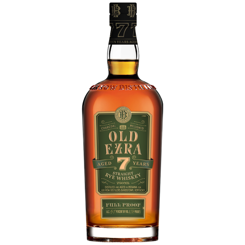 Old Ezra Straight Rye Whiskey 7 year 750 ml - Cork & Mash