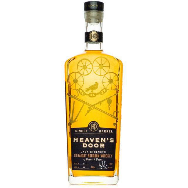 Heavens Door Cask Strength Straight Bourbon By Liquor Verse 750 ml - Cork & Mash