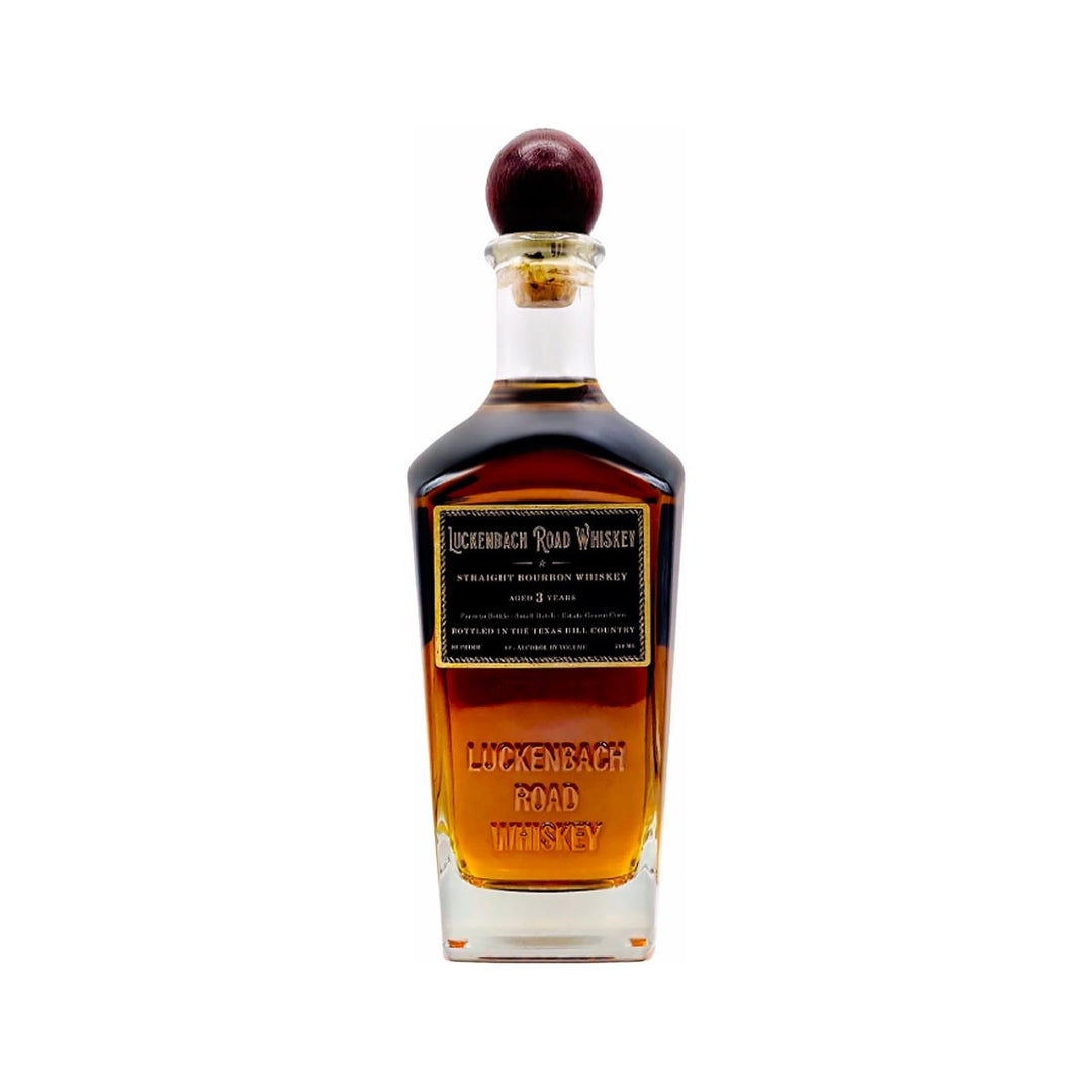 Luckenbach Road Straight Bourbon 3 year 750 ml - Cork & Mash