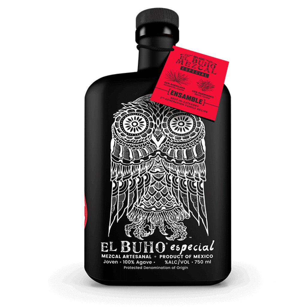 El Buho Ensamble Especial Mezcal Artesanal Joven 750 ml - Cork & Mash