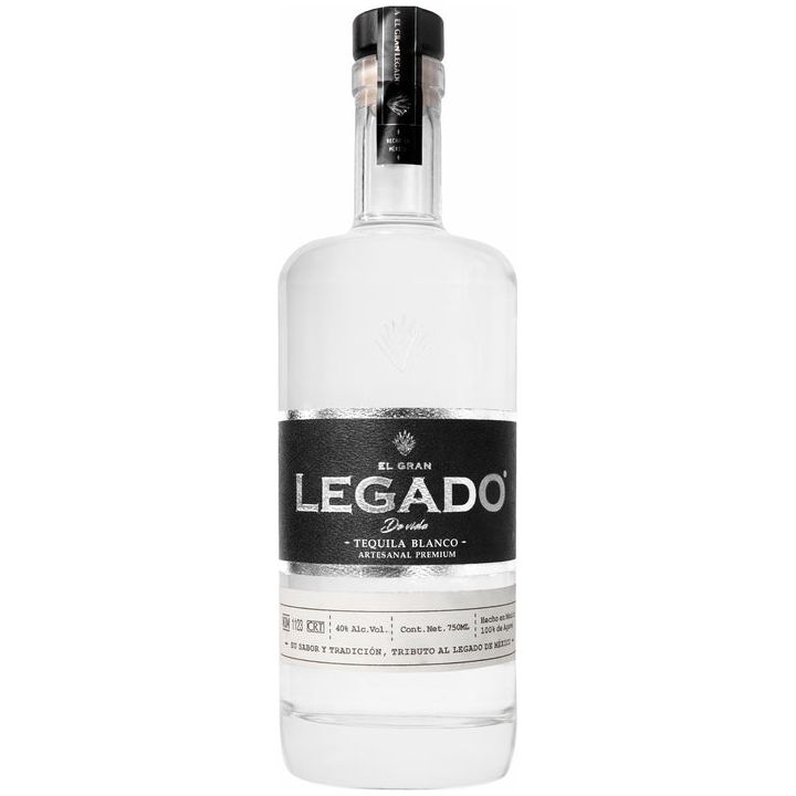 El Gran Legado De Vida Tequila Blanco Artesenal Premium 750ml - Cork & Mash