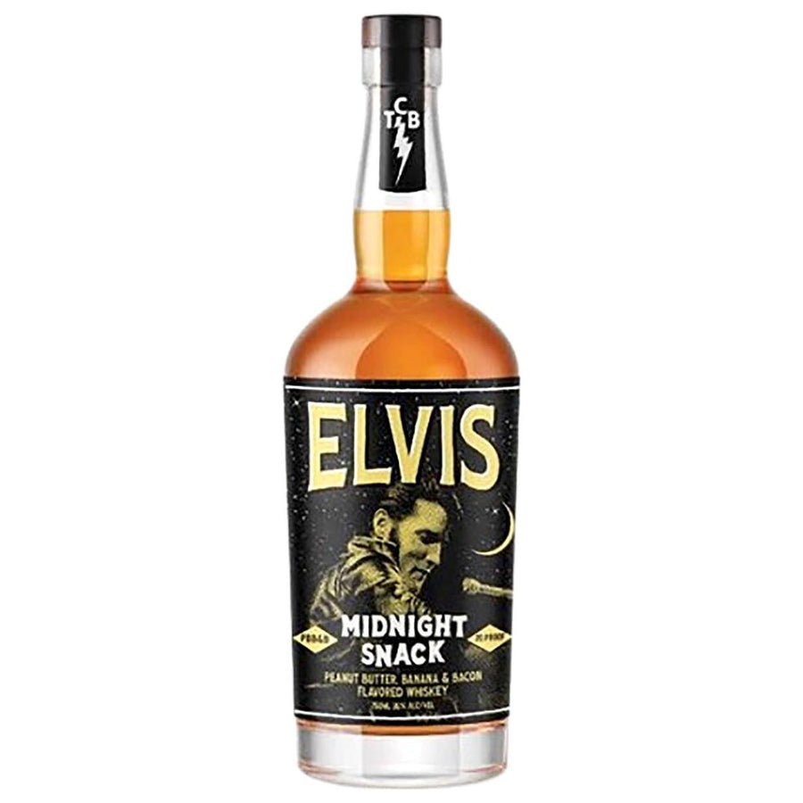 Elvis Midnight Snack Peanut Butter Banana and Bacon Flavored Whiskey 750 ml - Cork & Mash