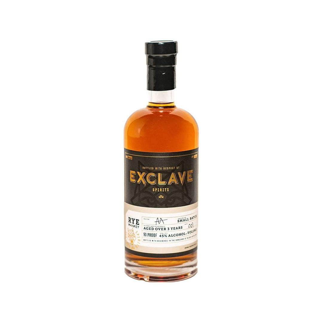 Exclave Spirits Small Batch Rye 3 year 750 ml - Cork & Mash