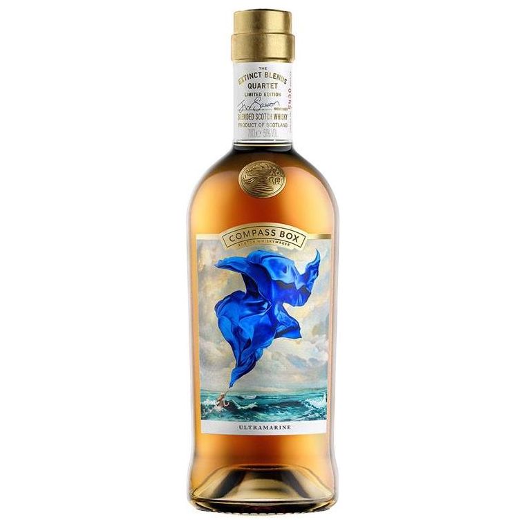 Compass Box Ultramarine The Extinct Blends Quartet Blended Scotch Whisky 700ml - Cork & Mash