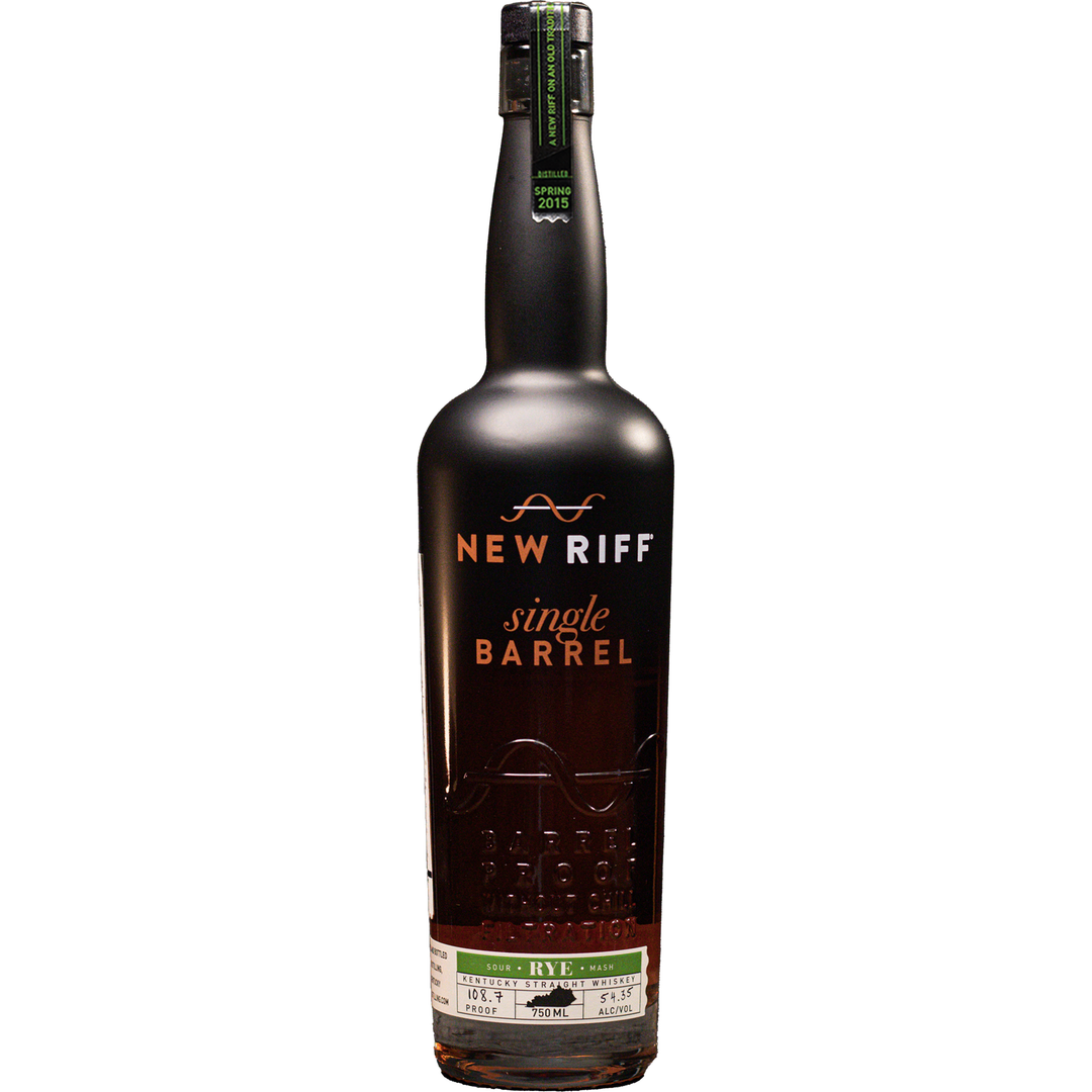 New Riff Kentucky Straight Rye Whiskey Sour Mash 750 ml - Cork & Mash