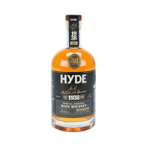 Hyde No. 6 President's Reserve 18yr SM with 8yr Special Reserve Sherry Finish 750 ml - Cork & Mash