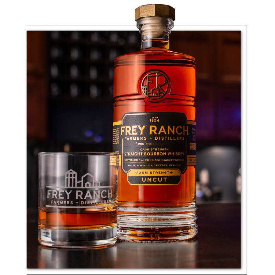 Frey Ranch Farm Strength Uncut Bourbon Whiskey 750ml - Cork & Mash