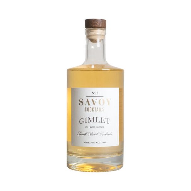 Savoy Cocktails Gimlet Gin 750 ml - Cork & Mash