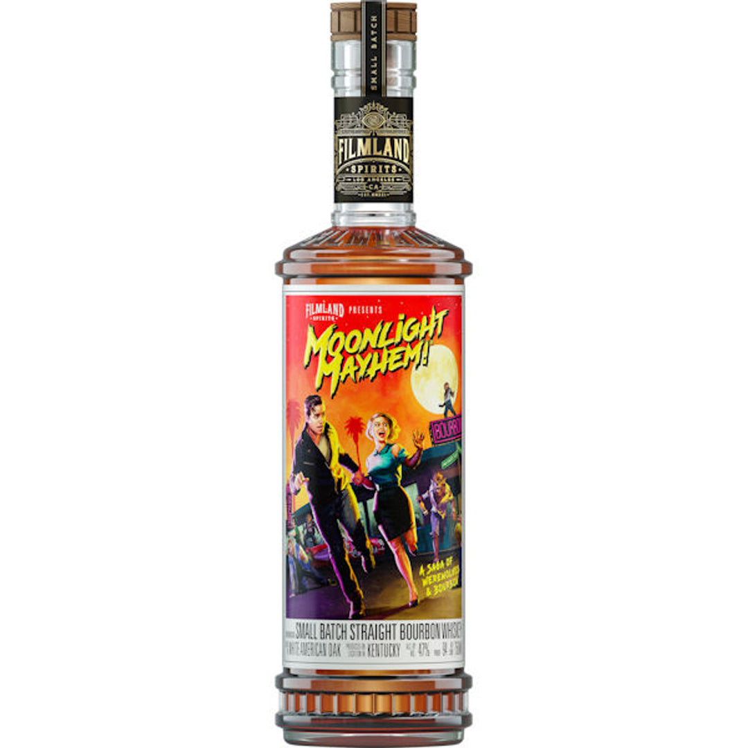 Filmland Spirits Moonlight Mayhem Small Batch Straight Bourbon Whiskey 750 ml - Cork & Mash