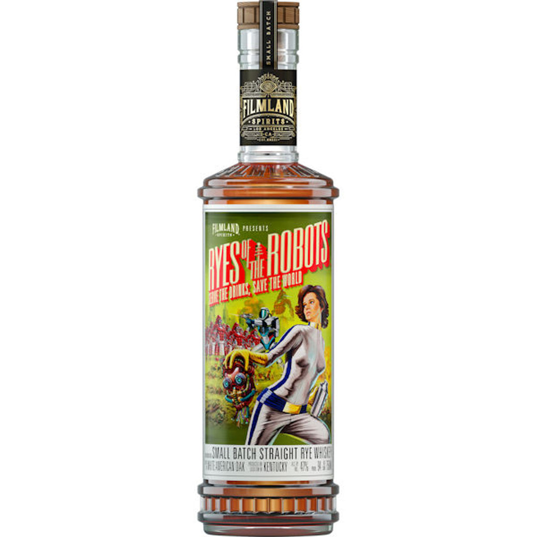 Filmland Spirits Ryes of The Robots Rye Whiskey 750 ml - Cork & Mash