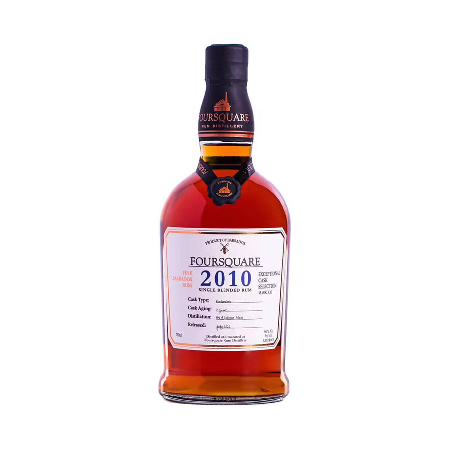 Foursquare Fine Barbados Rum Exceptional Cask Selection Mark XXI 2010 750 ml - Cork & Mash