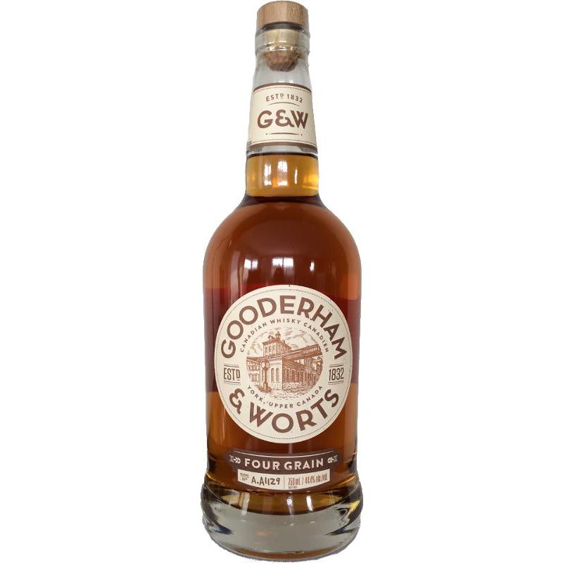 Gooderham & Worts Four Grain Whisky 750 ml - Cork & Mash