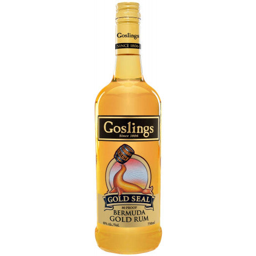 Goslings Gold Seal 80 Proof Bermuda Gold Rum 750 ml - Cork & Mash