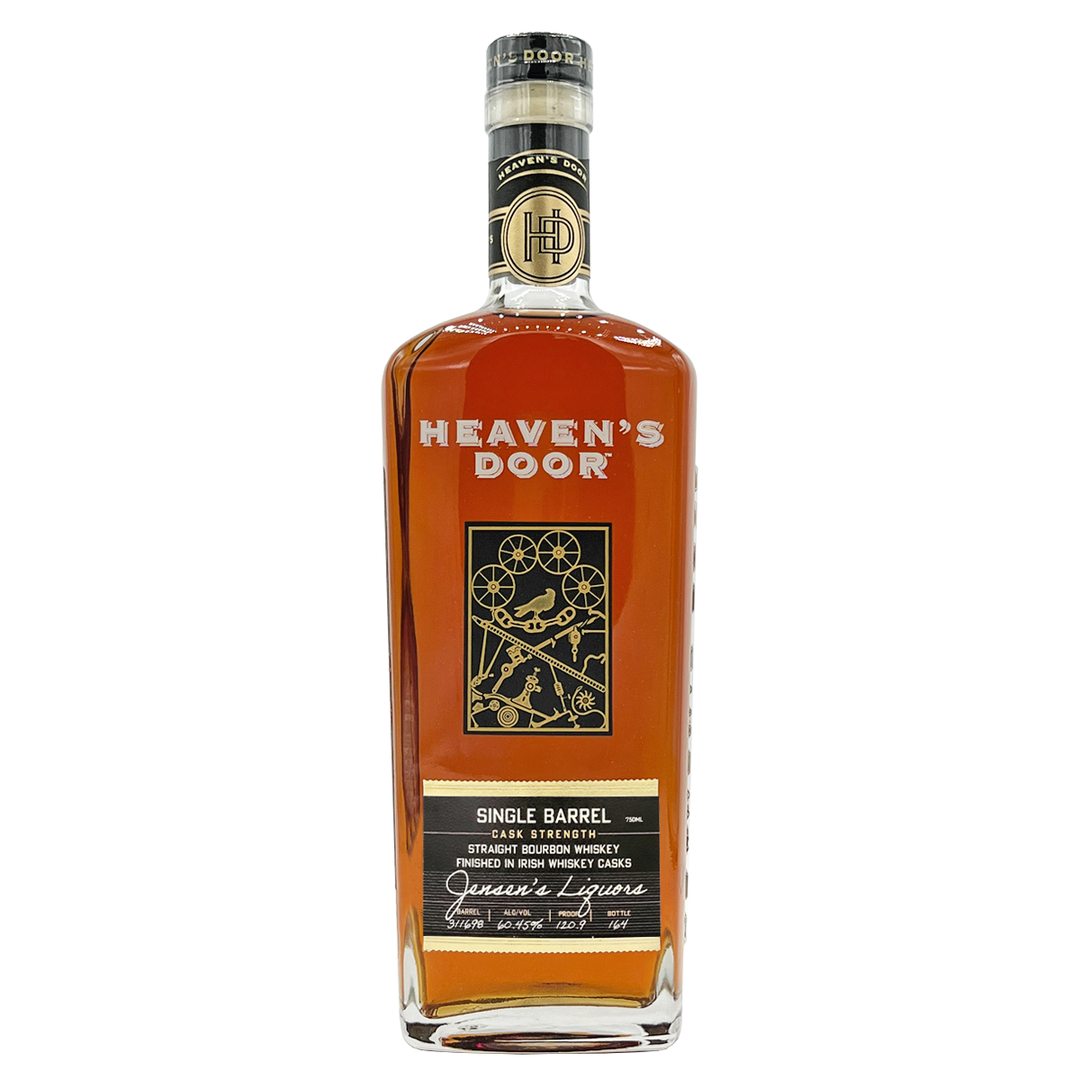 Heaven's Door Irish Whiskey Single Barrel Cask Strength Limited Release 750 ml - Cork & Mash