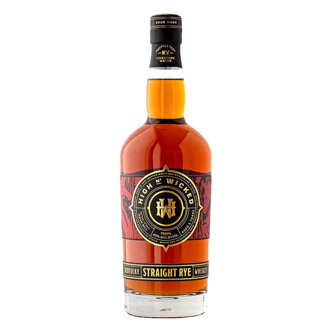 High N Wicked Kentucky Straight Rye Mash Bill 5 year 750 ml - Cork & Mash