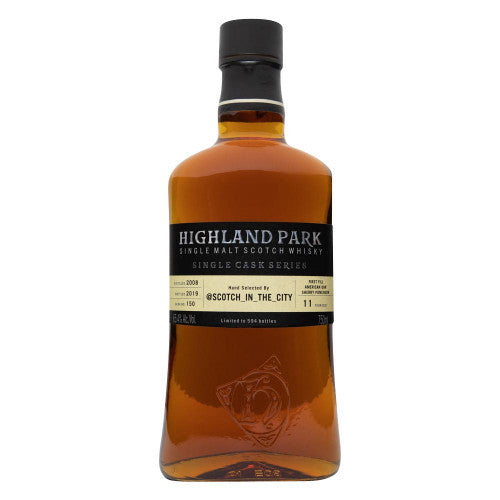 Highland Park Single Cask Series Scotch in the City Edition 750ml - Cork & Mash