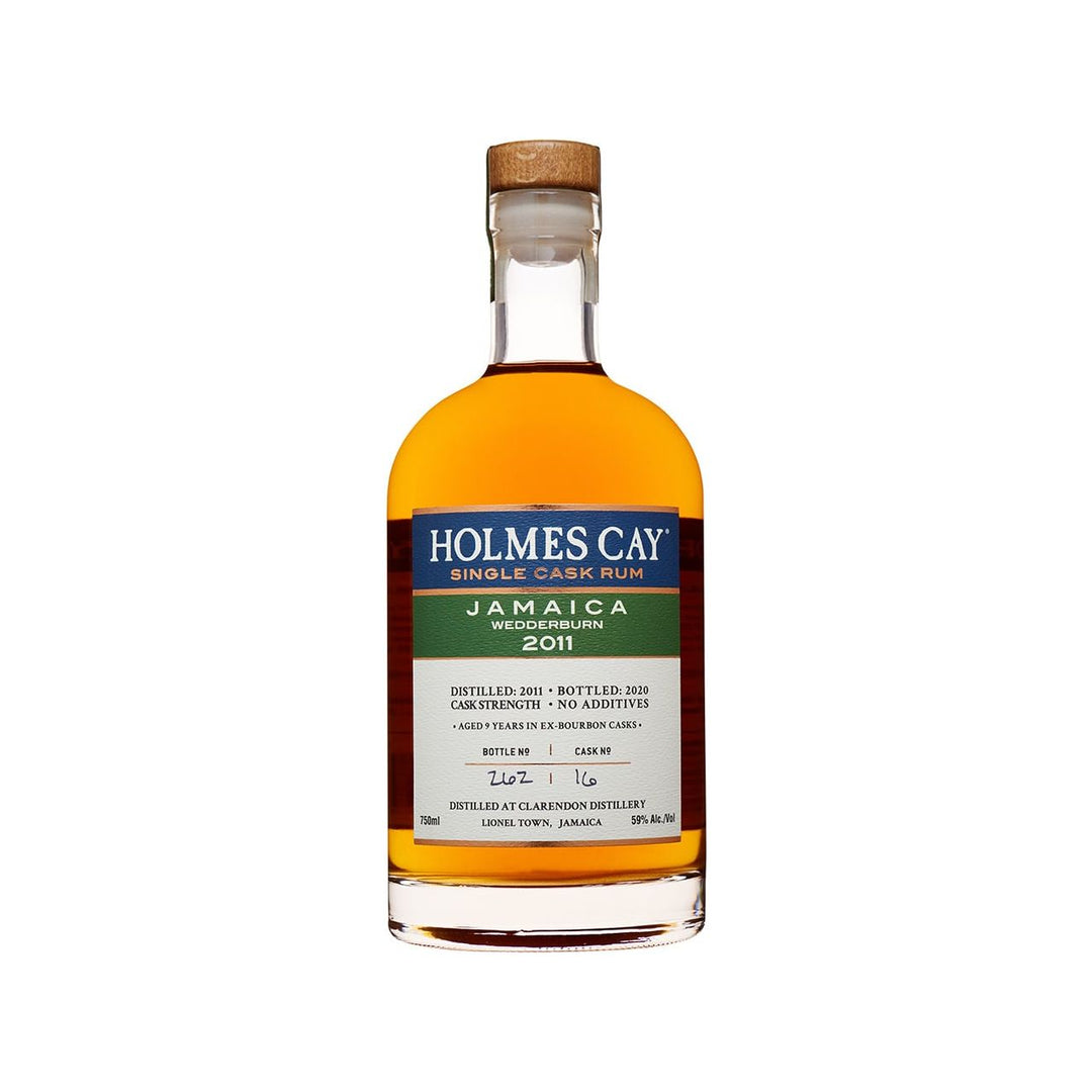 Holmes Cay Single Cask Rum Jamaica Wedderburn Cask Strength 2011 750 ml - Cork & Mash