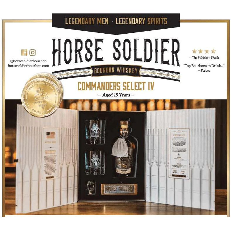 Horse Soldier Commanders Select IV 750 ml - Cork & Mash