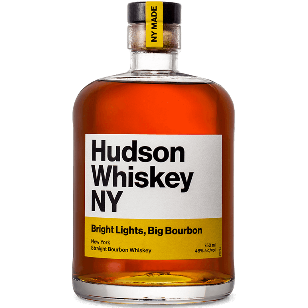 Hudson Whiskey NY Bright Lights Big Bourbon 750ml - Cork & Mash