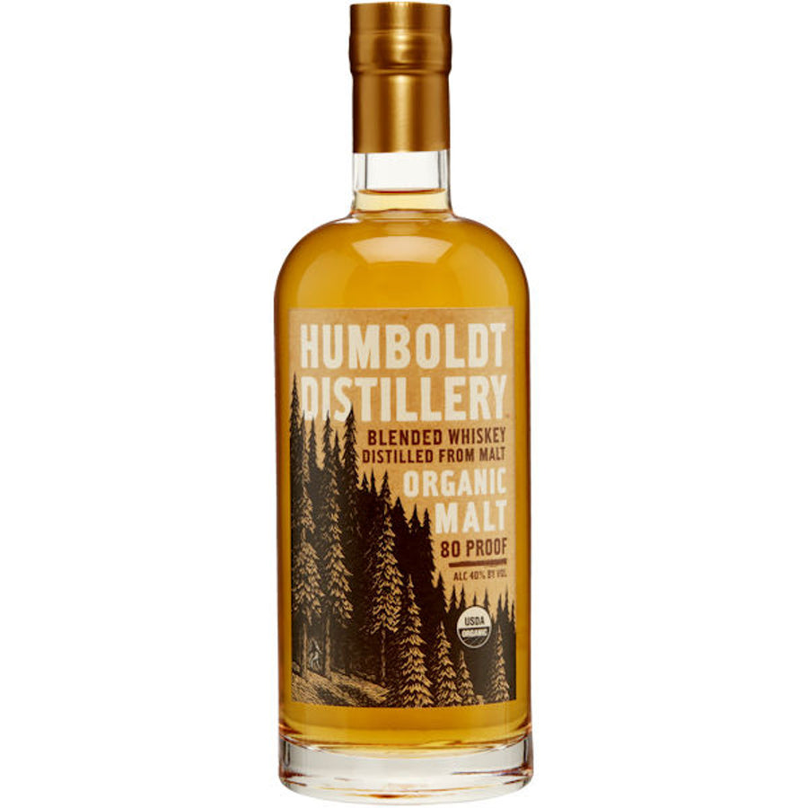 Humboldt Distillery Blended Whiskey Distilled From Malt Organic  Malt 80 Proof 750 ml - Cork & Mash