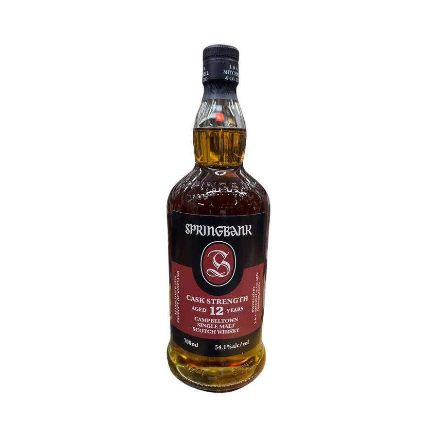 Springbank 12 Year Old Cask Strength 700ml - Cork & Mash