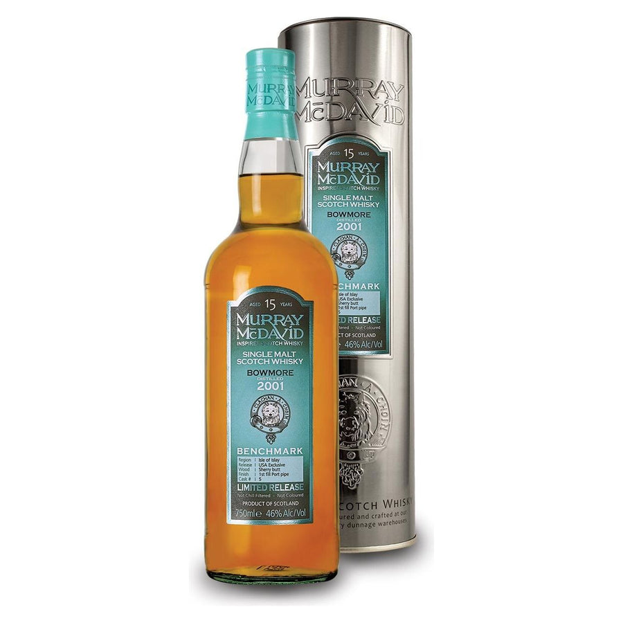 Murray McDavid Bowmore Single Malt Scotch  Whisky 15 year 750 ml - Cork & Mash