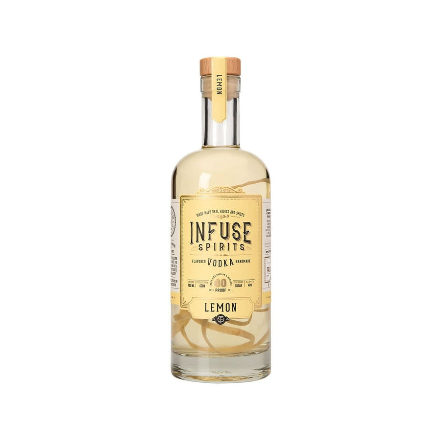 Infuse Spirits Lemon Vodka Batch 750 ml - Cork & Mash