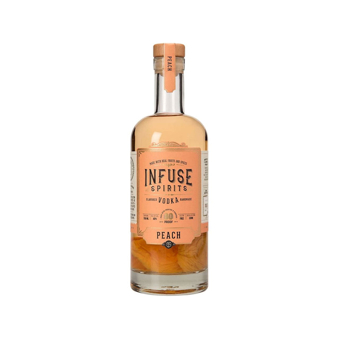 Infuse Spirits Peach Vodka Batch 750 ml - Cork & Mash