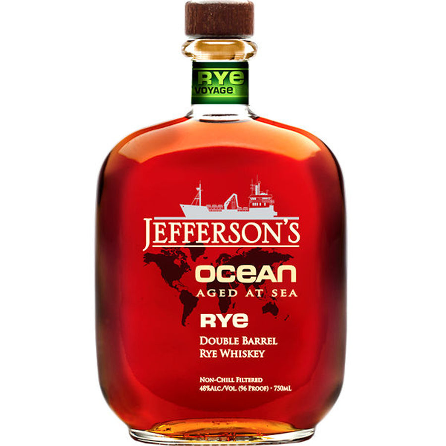 Jeffersons Voyage 26 Ocean Aged At Sea Double Barrel Rye 750 ml - Cork & Mash