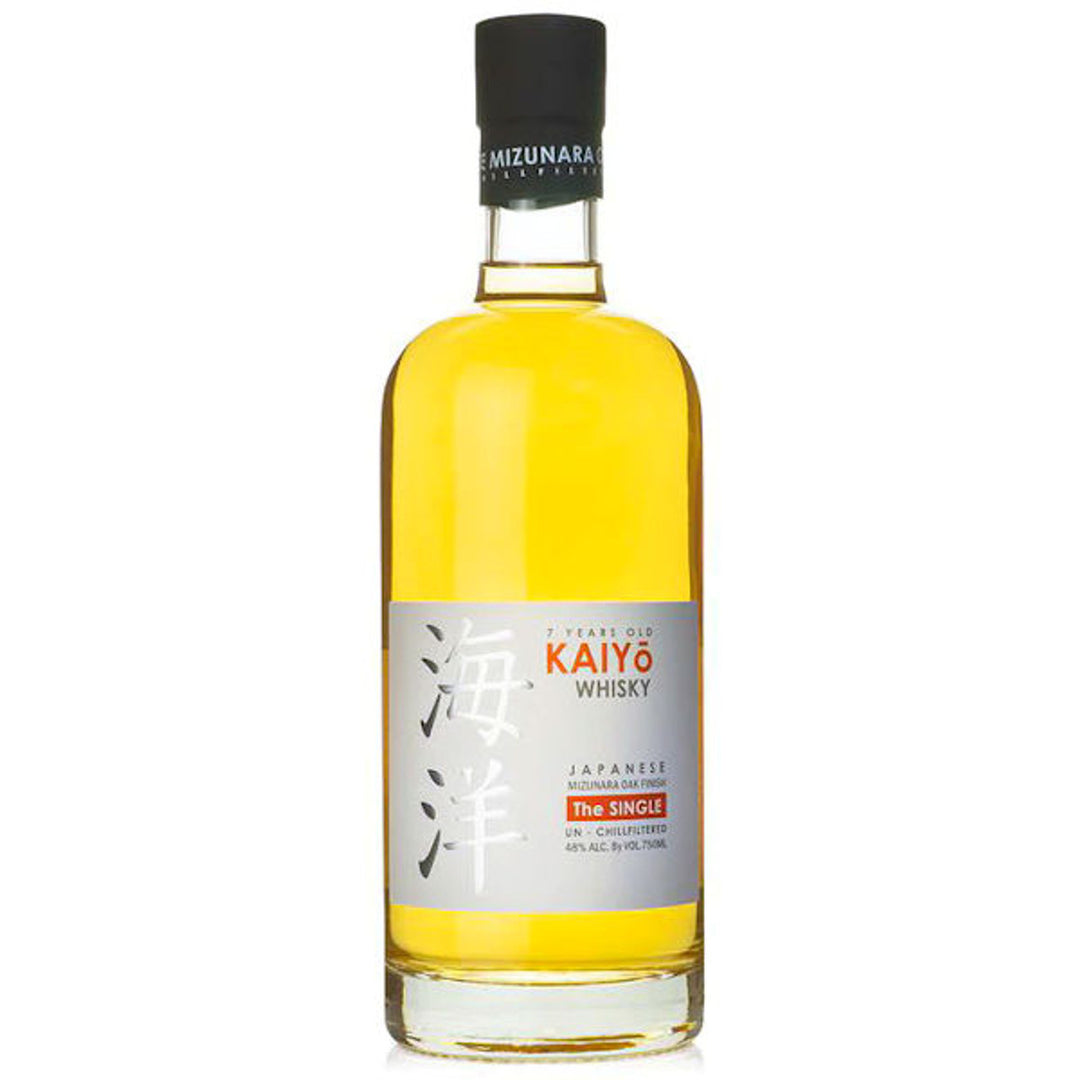 Kaiyo Japanese Mizunara Oak Finish  7 Year - THE SINGLE 750 ml - Cork & Mash