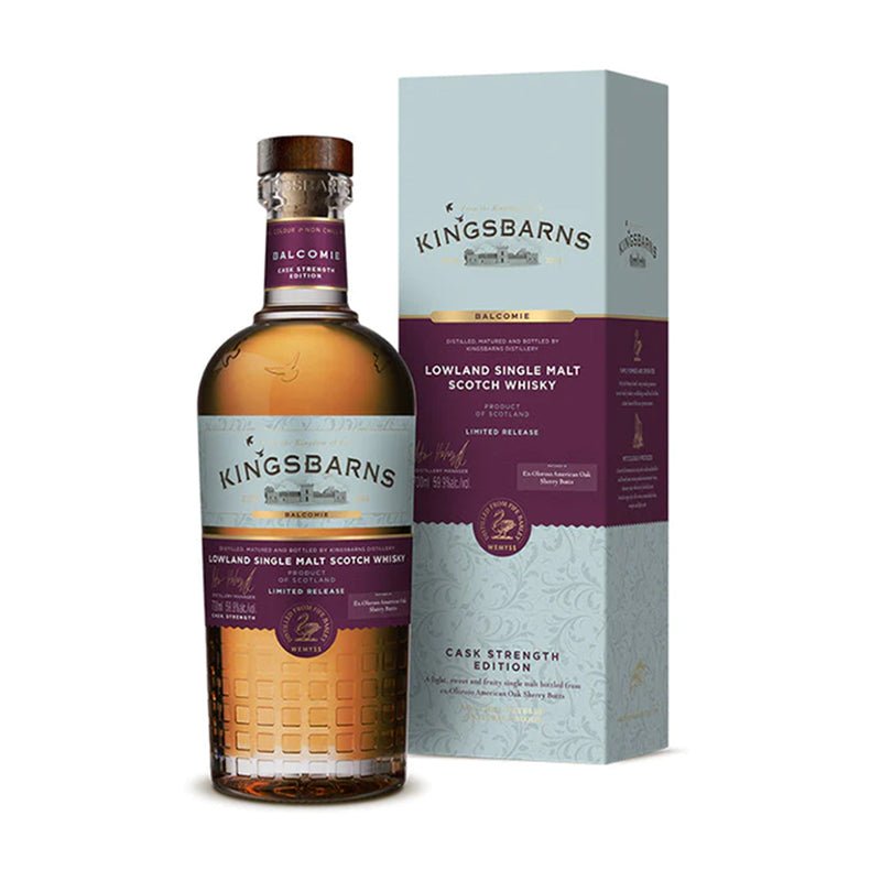 KingsBarns Balcomie Lowland Single Malt Scotch Whiskey 750ml - Cork & Mash