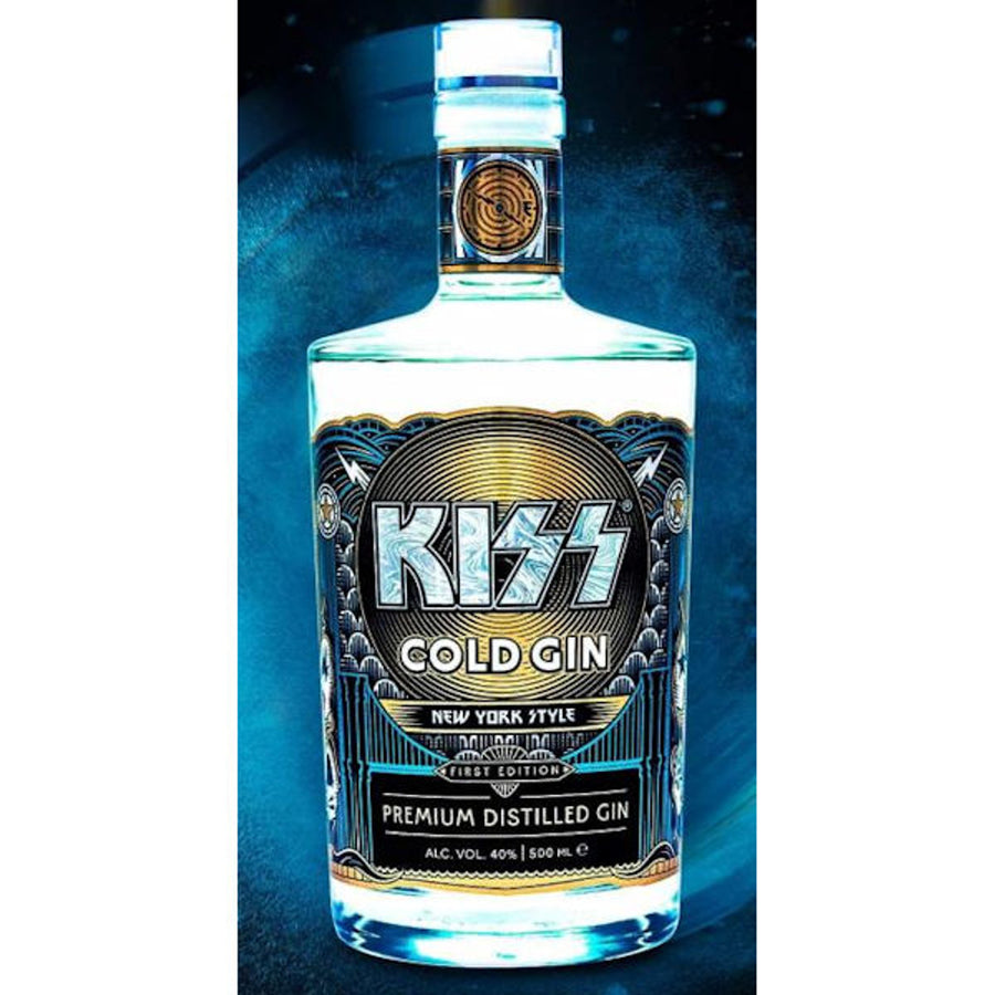 Kiss Cold Gin New York Style First Edition Premium Distilled 700ml - Cork & Mash