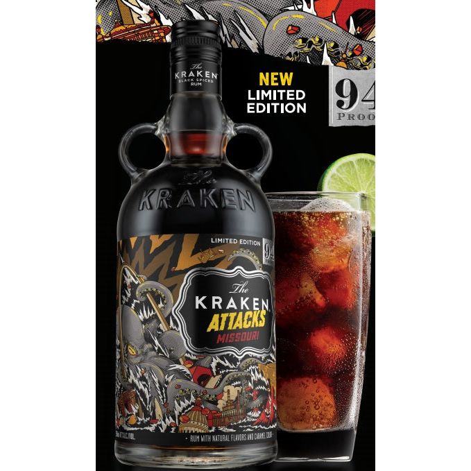 The Kraken Attacks Missouri Limited Edition 750ml - Cork & Mash