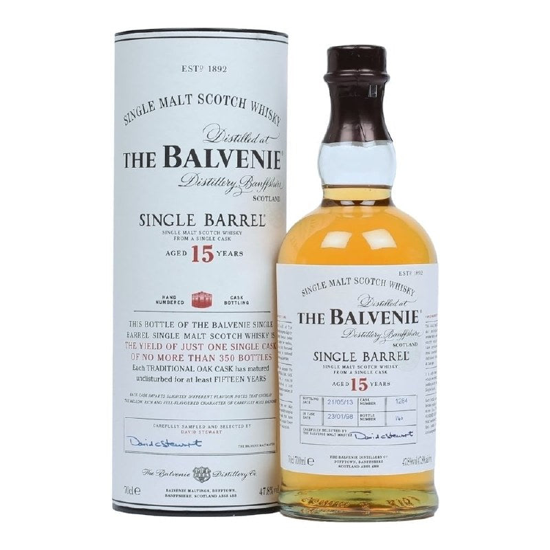 The Balvenie Single Barrel 15 Years 750 ml - Cork & Mash