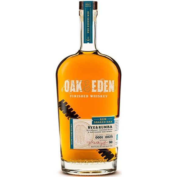 Oak & Eden Rye and Rumba 750 ml - Cork & Mash