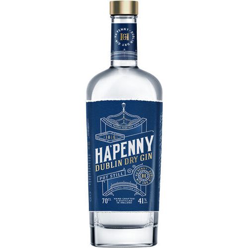 Ha'Penny Dublin Dry Gin 750ml - Cork & Mash