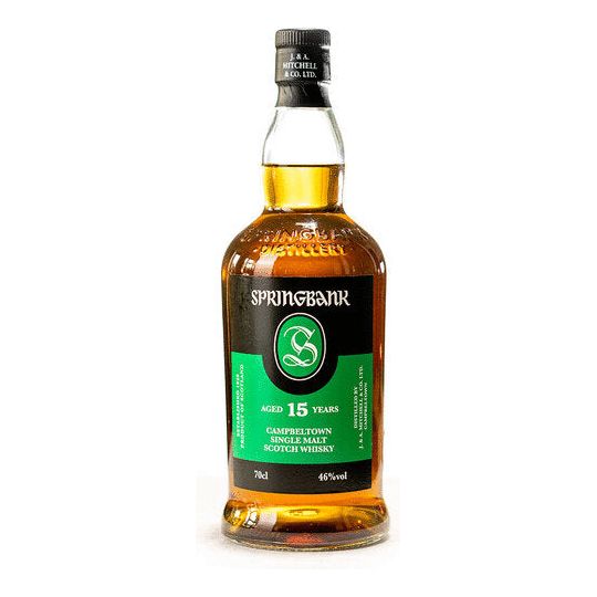 Springbank Distillery Campbeltown Single Malt Scotch Whiskey 15 year 700 ml - Cork & Mash