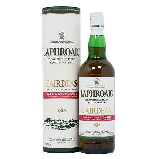 Laphroaig Cairdeas Port Wine Casks 750 ml - Cork & Mash